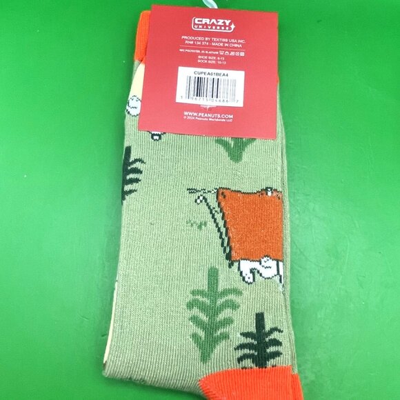 Lot of 3 Cartoon Crew Socks Peanuts Snoopy Disney Mickey Looney Tunes Bugs Bunny - Picture 7 of 15